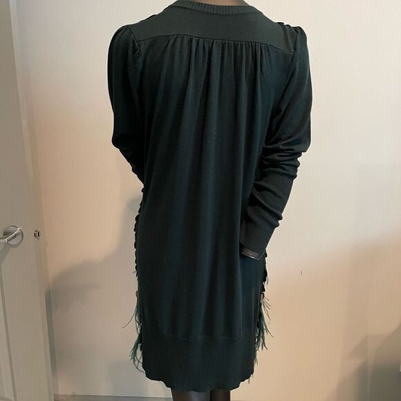 Roberto Cavalli Cardigan with large sequin and feather detail. Size 46 US 10-12 - Picture 2 of 10